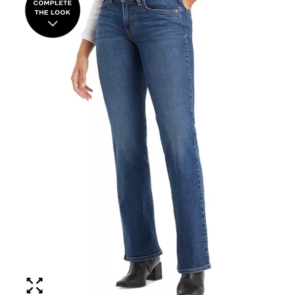 Levi’s super low boot cut jeans! 27x32 - Picture 4 of 4